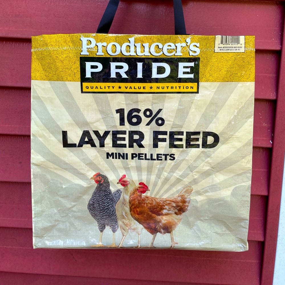 3/$15🔥Recycled Feed Sack Shopping Bag/Tote